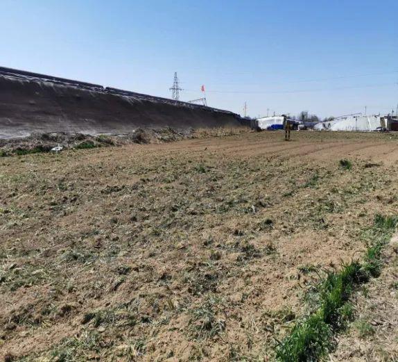 皇城镇环境整治出实招裸露土地披绿装