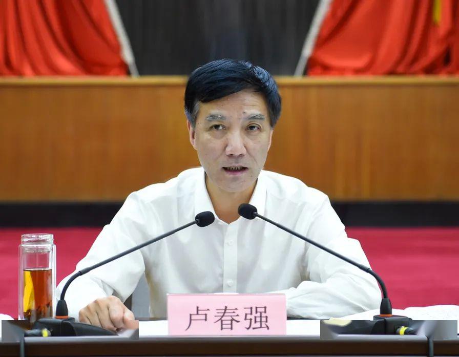 卢春强:努力交出经济社会发展的高分答卷