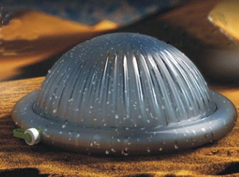 (图中为西班牙仿甲虫剧场和缺水地区使用的仿生水壶)北京甲虫生态图谱