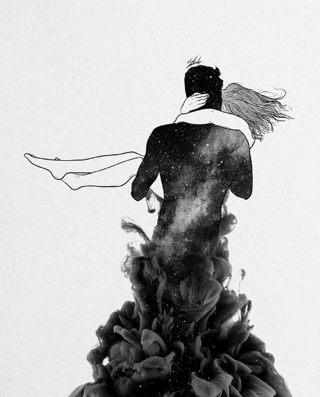 影子恋人插画师muhammedsala