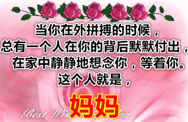 明日母亲节致全天下的母亲祝你健康长寿