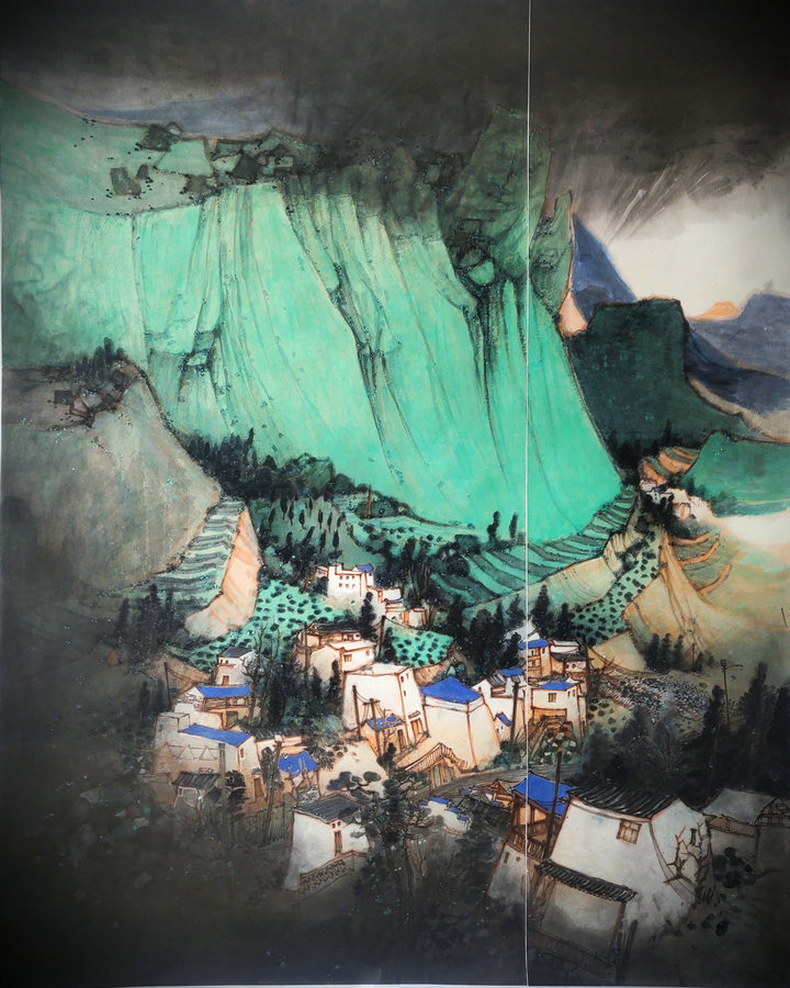 安一辉国画欣赏