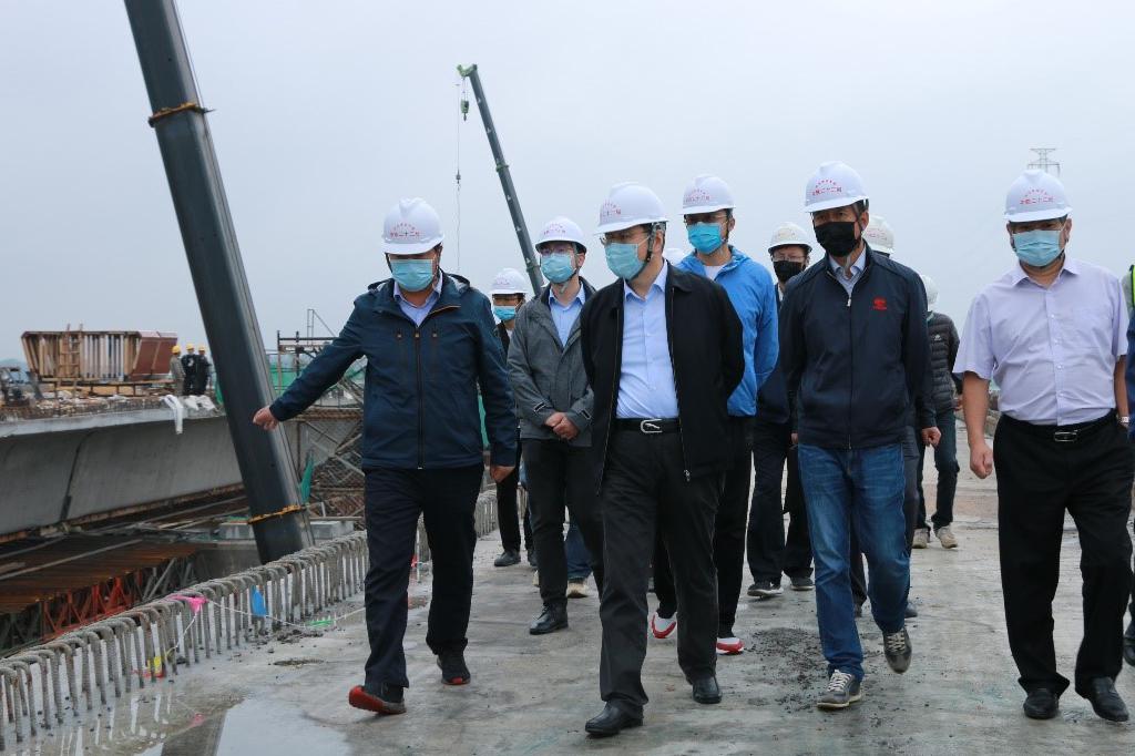 赵红鹰到京沈客专京冀段项目检查工作