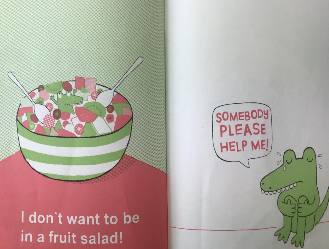 绘本赏读i just swallowed a watermelon seed.oh no!