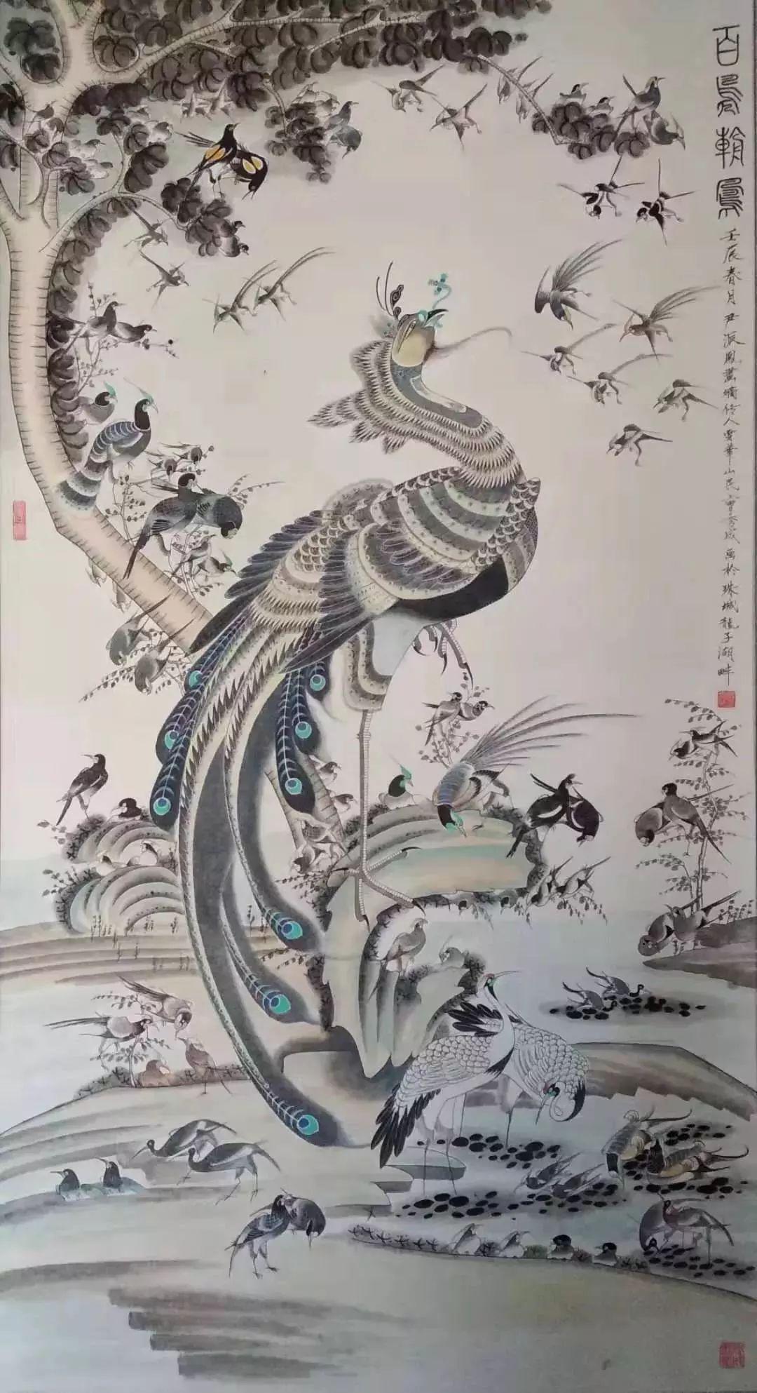 600余年以来,凤画经历艺人们的不断创新和发展,逐渐形成了独特的绘制