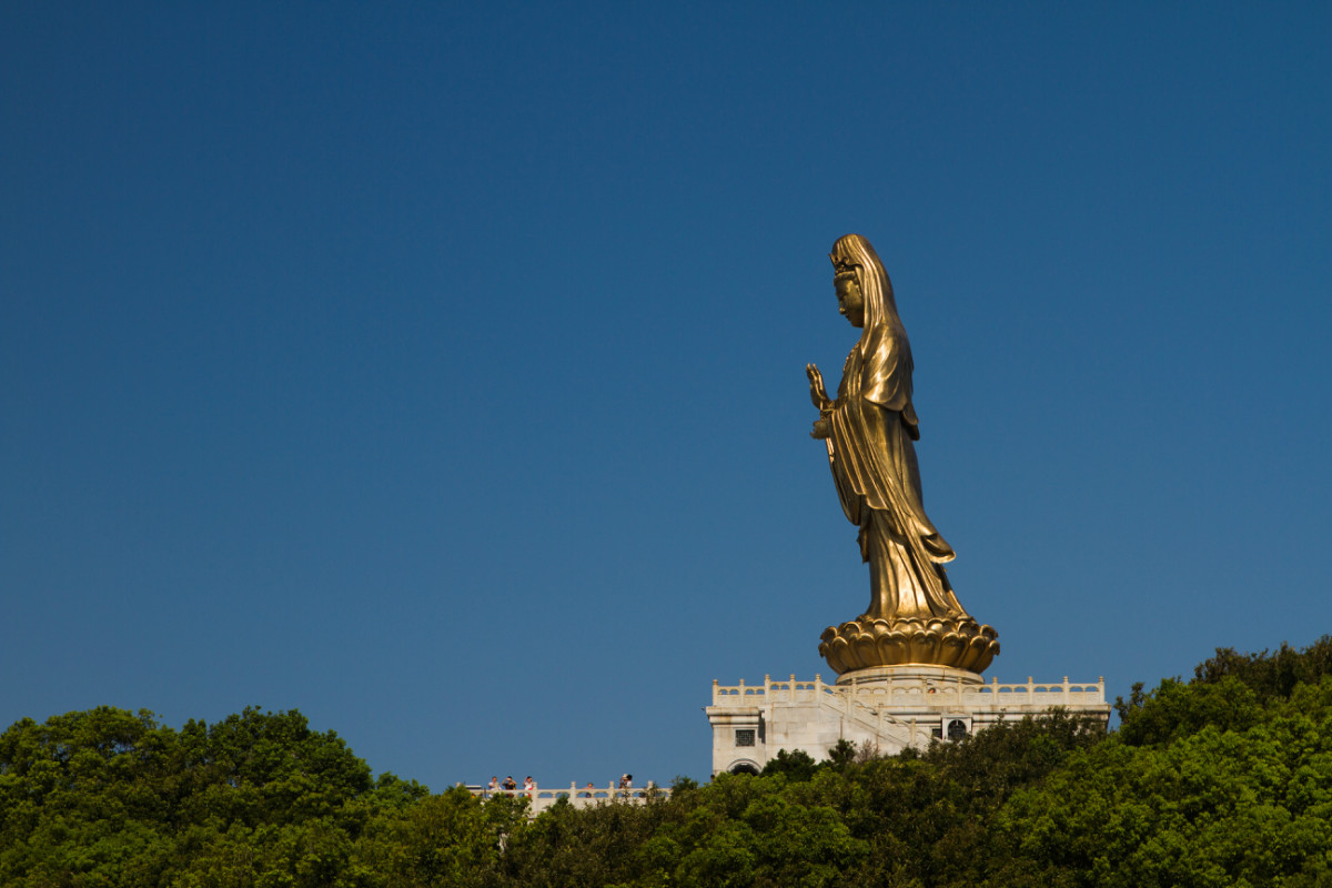 这就是南海观音.