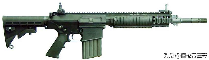 而nar10的定位,大概就是类似于美国kac sr25战斗步枪的性质,是一种能