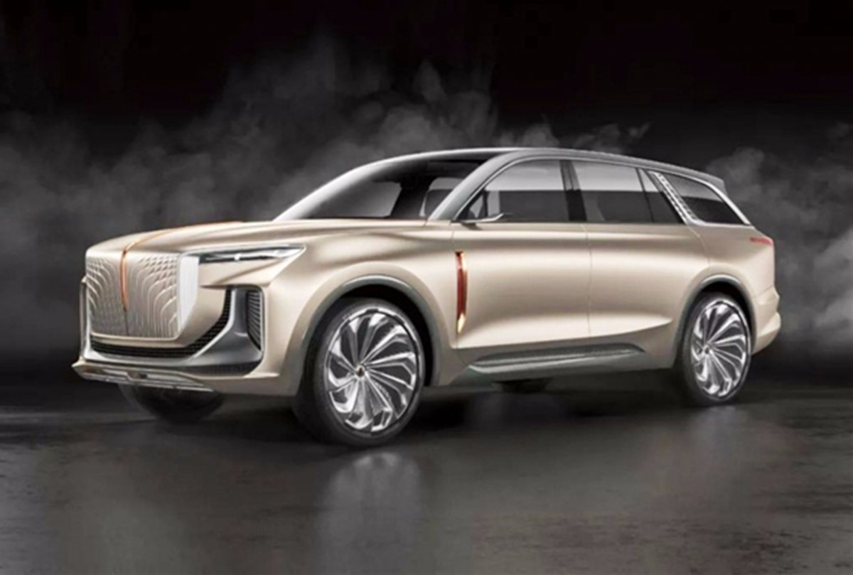 中国的骄傲 红旗e115无伪装实车曝光