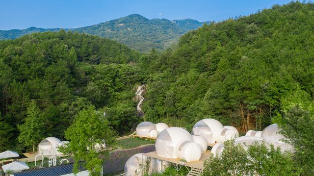 原创距市区仅15h车程武汉星空泡泡屋承包你一整夏的浪漫