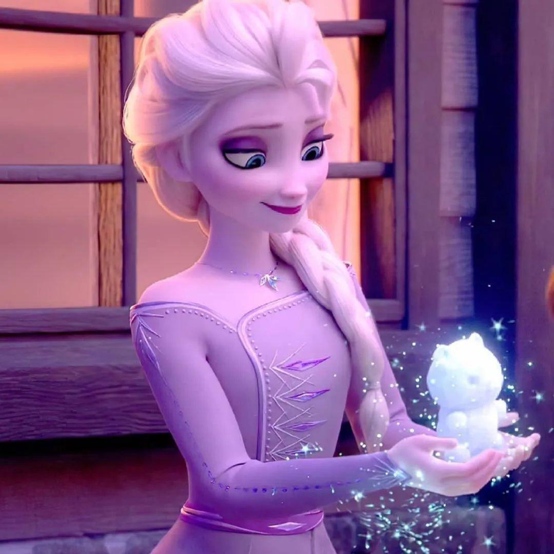 迪士尼的动画水平真不是盖的一起来欣赏一下艾莎公主的美貌吧