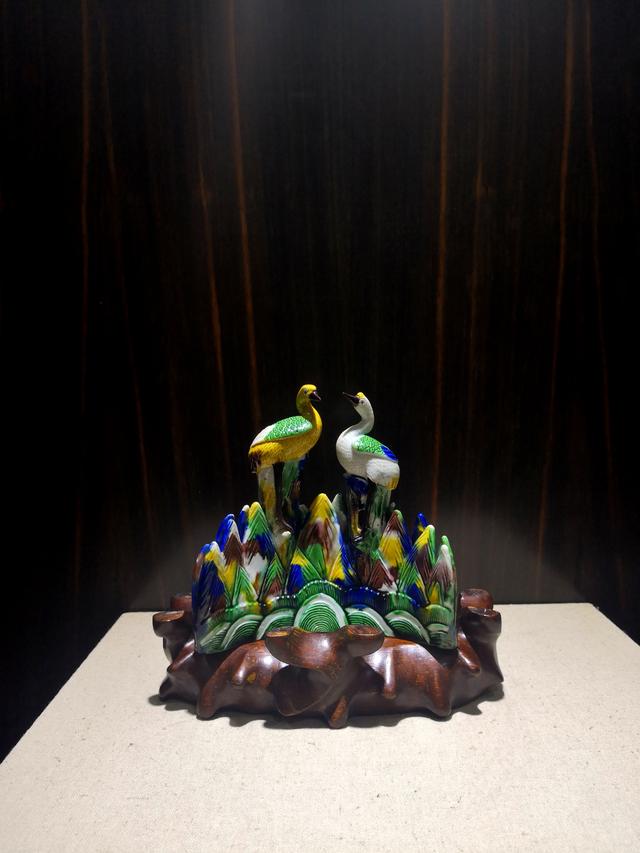 沈伟康熙虎皮三彩怎么来鉴赏