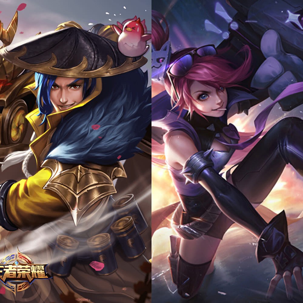 王者荣耀体验服暴露了520要上的新cp皮肤很可能是刘备孙尚香