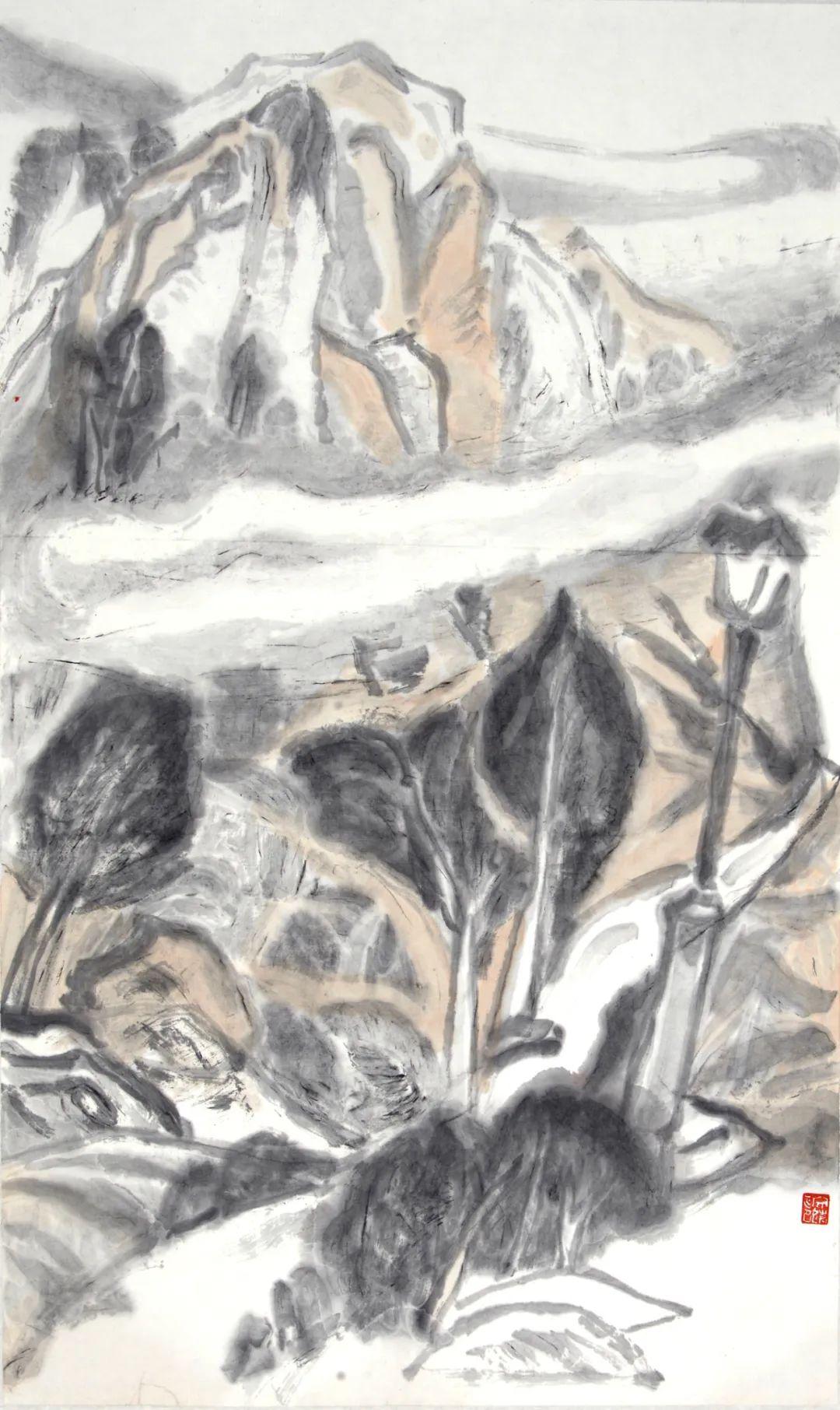 【居家选画】颠覆你认知的现代水墨山水画