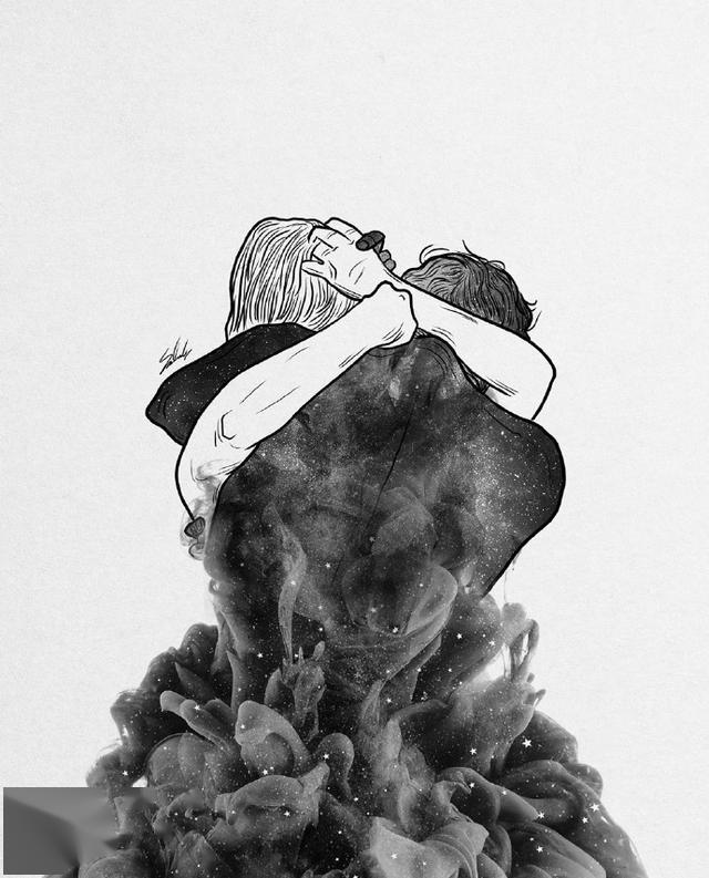 影子恋人插画师muhammedsala