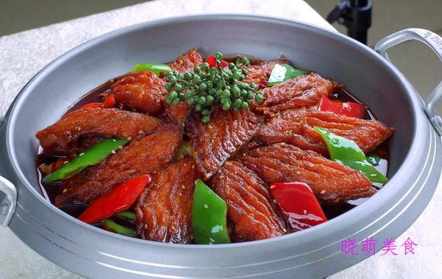 原创干锅带鱼萝卜烧肉五香鸭胗糖醋鱼片的做法鲜香美味好好吃