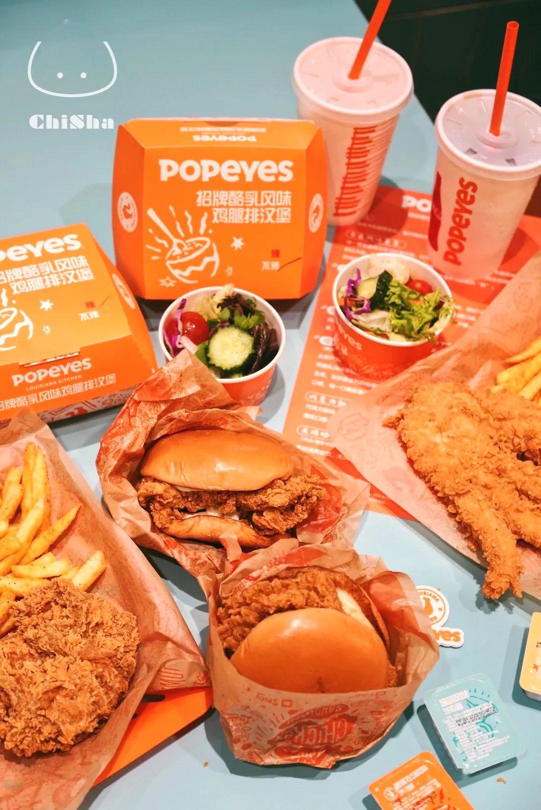 风靡北美的传奇炸鸡popeyes, 终于!要来上海开店啦!