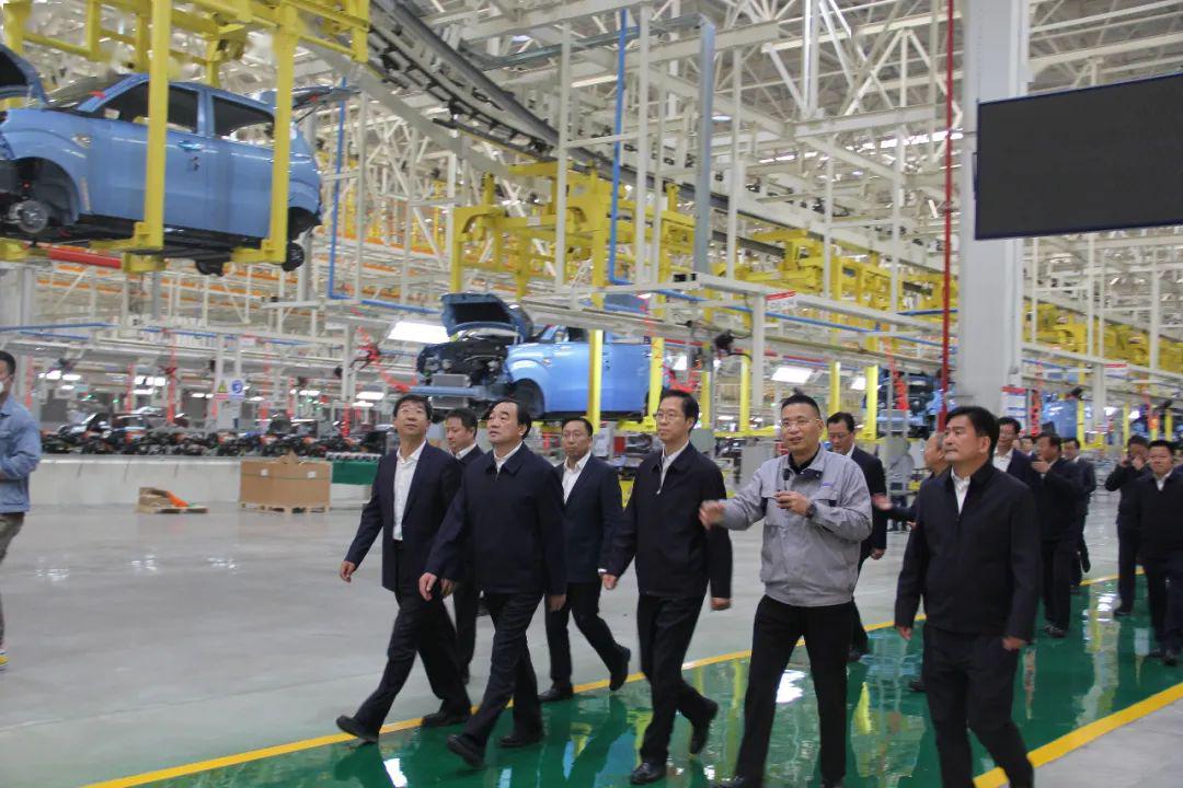 区域样板 | 徐州市委书记市长一行莅临吉麦新能源汽车!