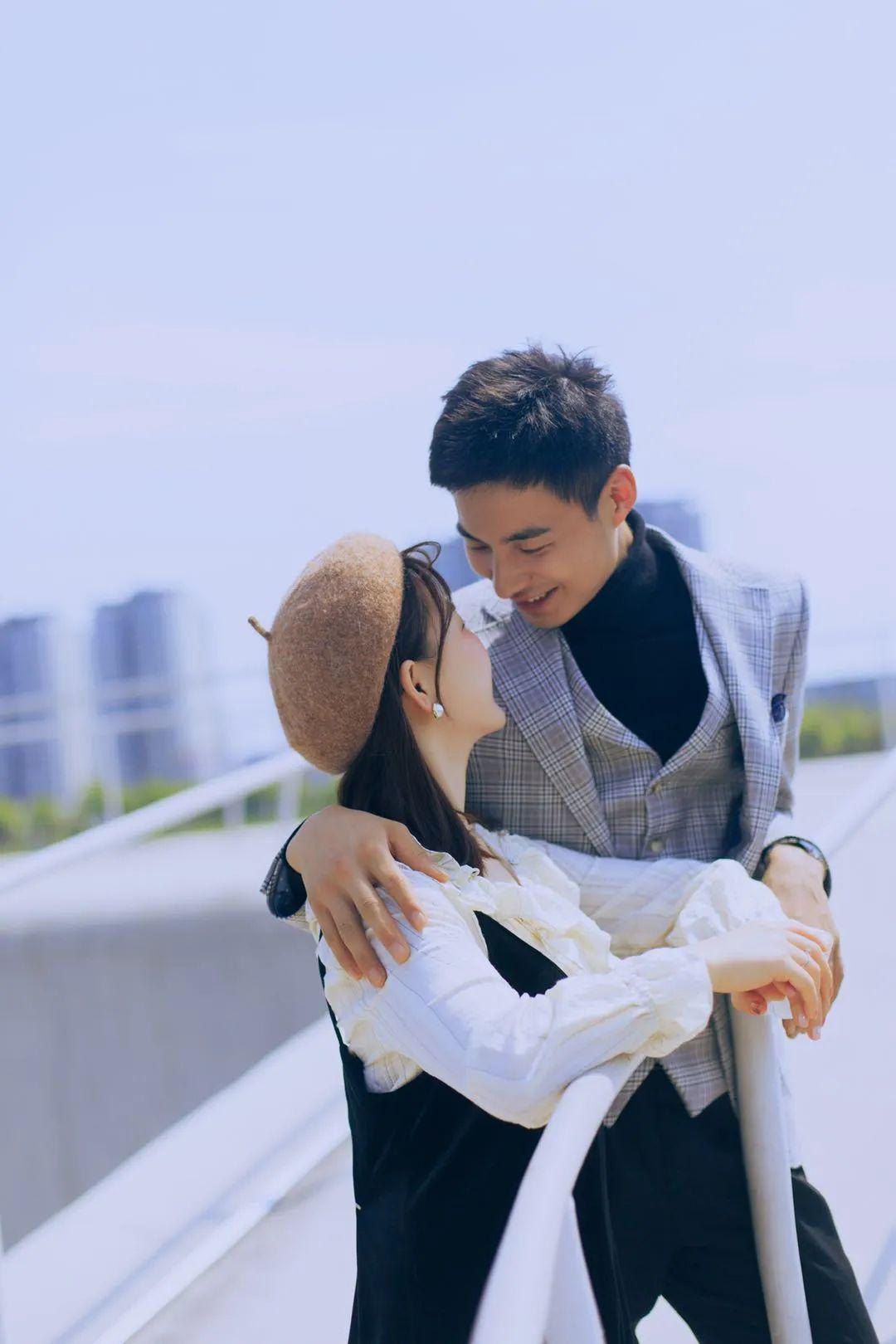 和男朋友拍照也太幸福了吧!_照片