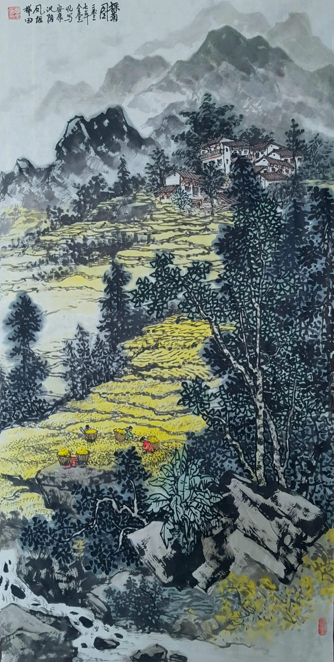 秦岭新晖—西安画家笔下的大秦岭网络展(三)