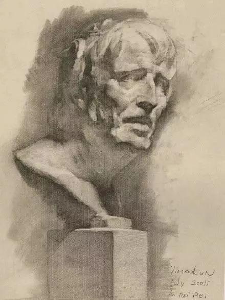 冉茂芹的素描原则作品视频