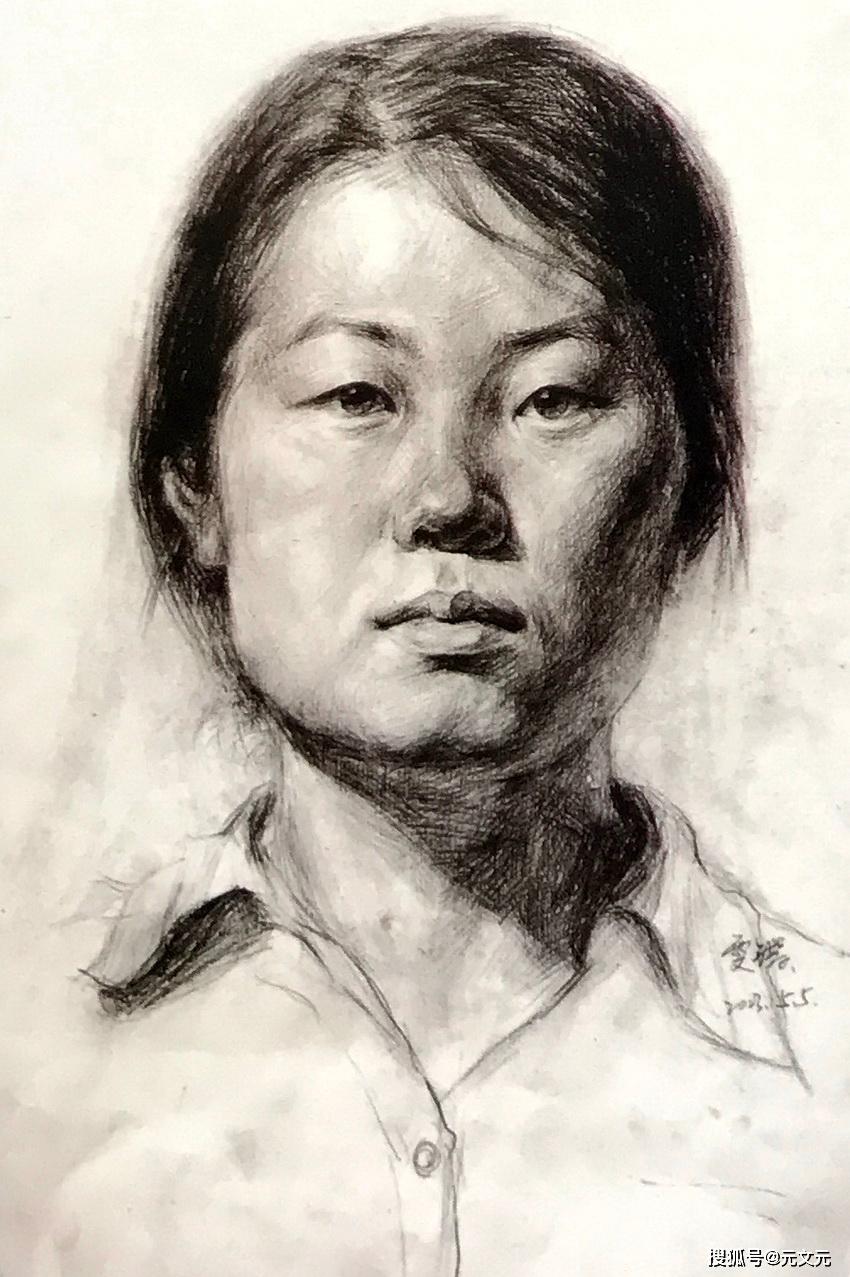 时光易流逝瞬间永留存人物素描写生艺术