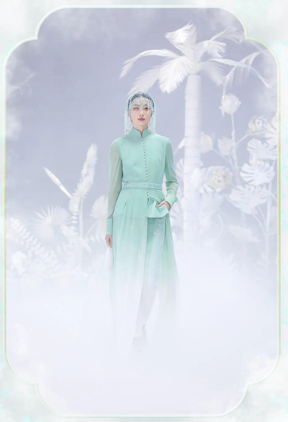 演绎真正的仙风道骨丨盖娅传说熊英2020aw若水时装秀