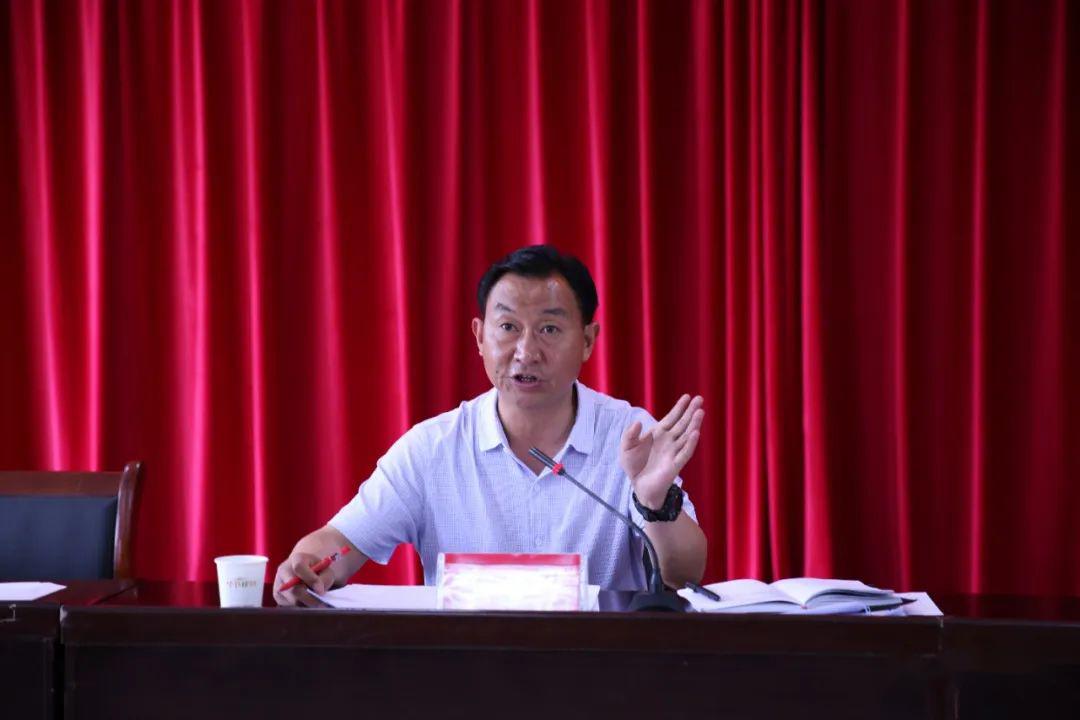 5月9日,毕节市生猪产业调度会在毕节市农业农村局召开,副市长李玉平