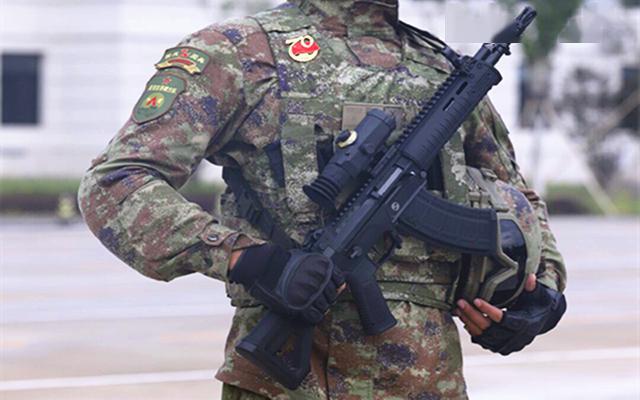 军事丨国产最新型出口步枪具备著名ar15m4卡宾枪总体设计