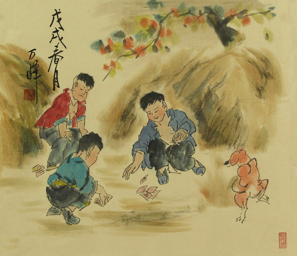国画人物画作为国画中的一个大分支,比山水画和花鸟画出现的都要早
