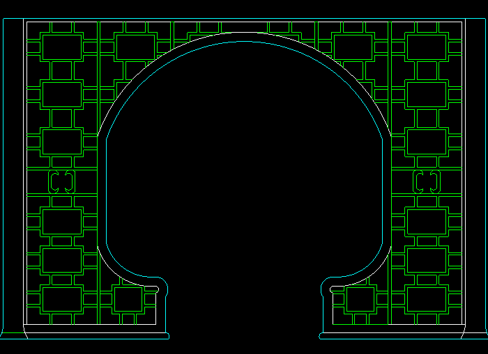 分享 | 常用全套屏风cad图纸