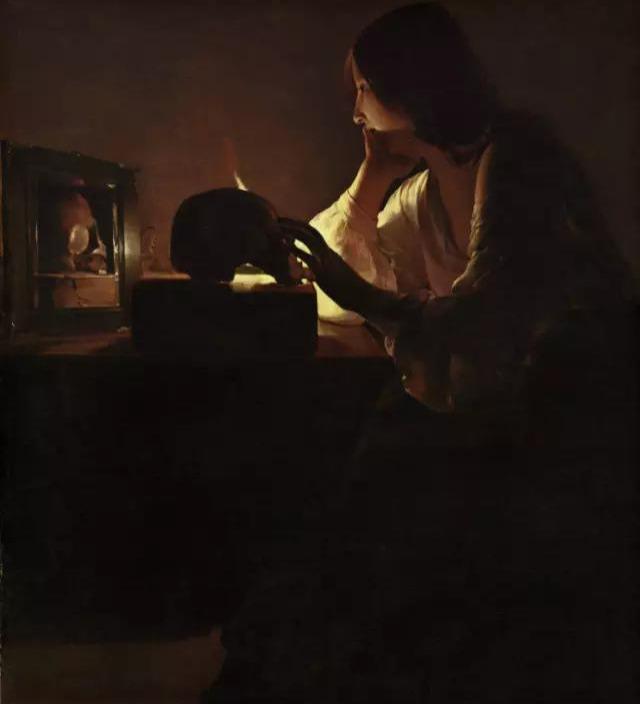 神秘的烛光画家法国乔治61德61拉图尔