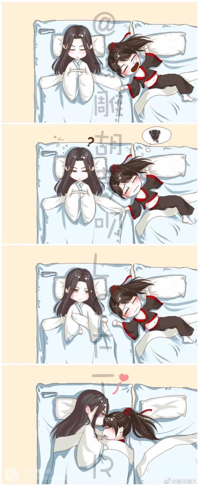 魔道祖师忘羡看羡羡性感的小腰和小肚子