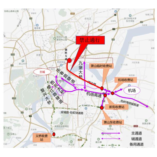 断流沪杭甬高速公路杭州市区段改建工程全线动工