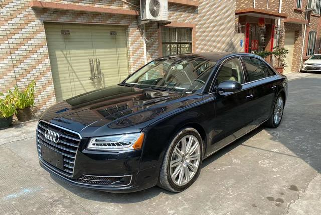 实拍28万入手17款奥迪a8行政商务装门面的不二选择