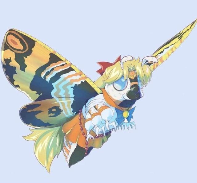 如果美少女战士与哥斯拉结合会变成什么样?