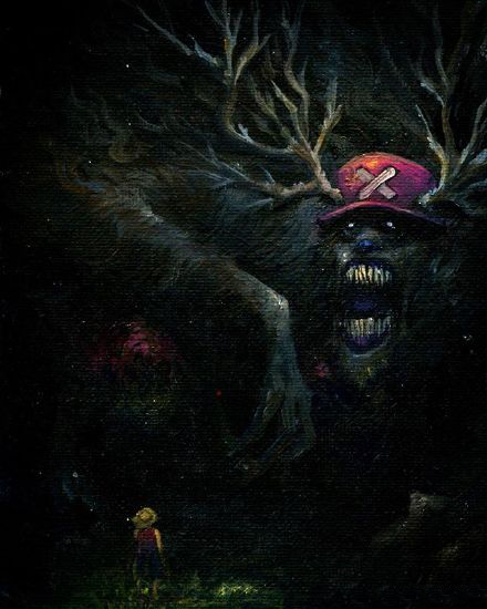 原创海贼王恶魔画风路飞乔巴纷纷魔化赤犬化身熔岩怪兽