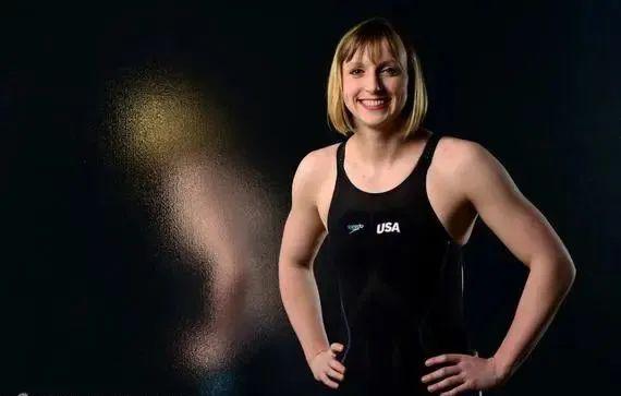 莱德基一直被认为是泳坛的"核少女".