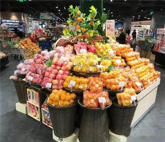 超市水果陈列比赛图片图片