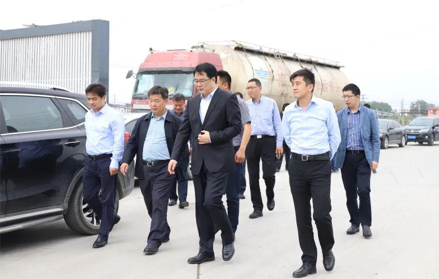 市委副书记,市长张德军带队来我镇视察防汛及"两违"整治工作