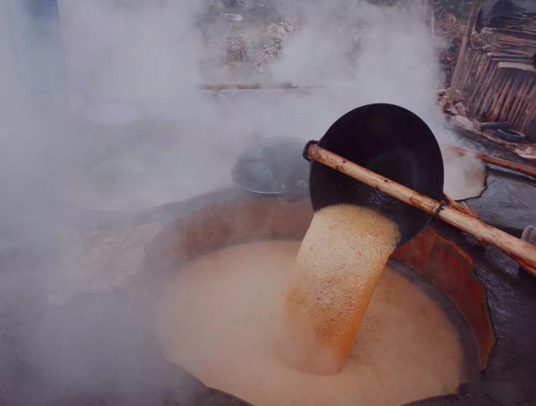 你见过吗宁远古法红糖熬制全过程被甜到了