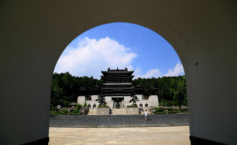 到中華孝道園尋根祭祖,太湖上的世外桃源!_正法明