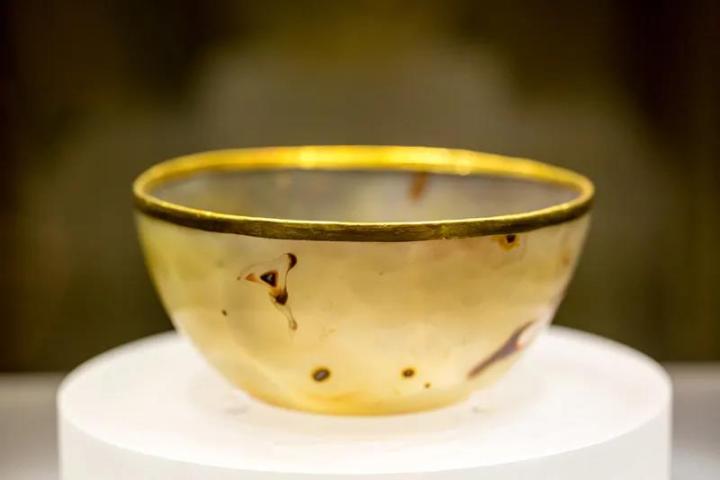 金扣玛瑙碗宋人的炫富方式