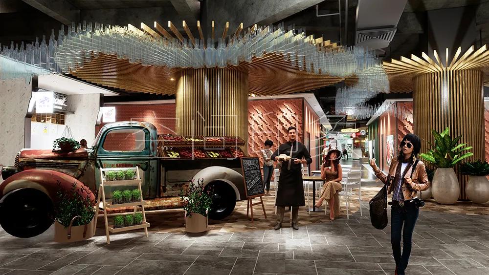 经典广场购物中心设计从河街往事到港岛街道室内街区篇