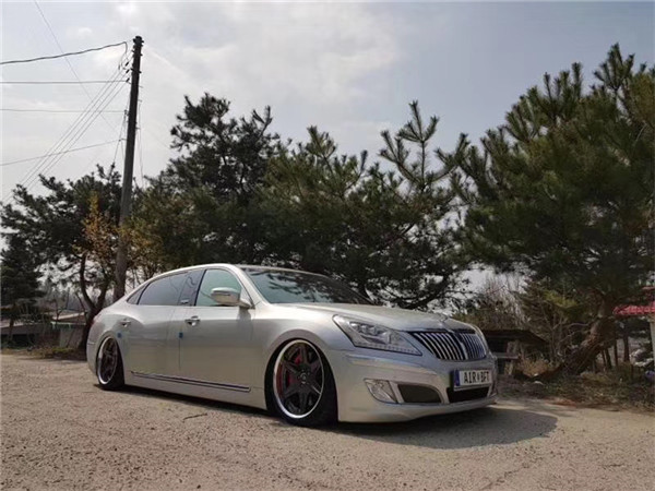 气囊减震器李洋分享现代雅科仕改装airbft气动避震品牌舒适性怎么样