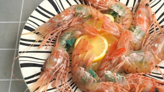 虾籽和葡萄一样的北海道葡萄虾你见过吗肉质鲜甜无比胶质感十足