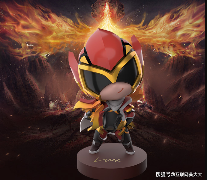 fpx冠军手办太可爱了 小天和doinb的我感觉在跳舞_皮肤