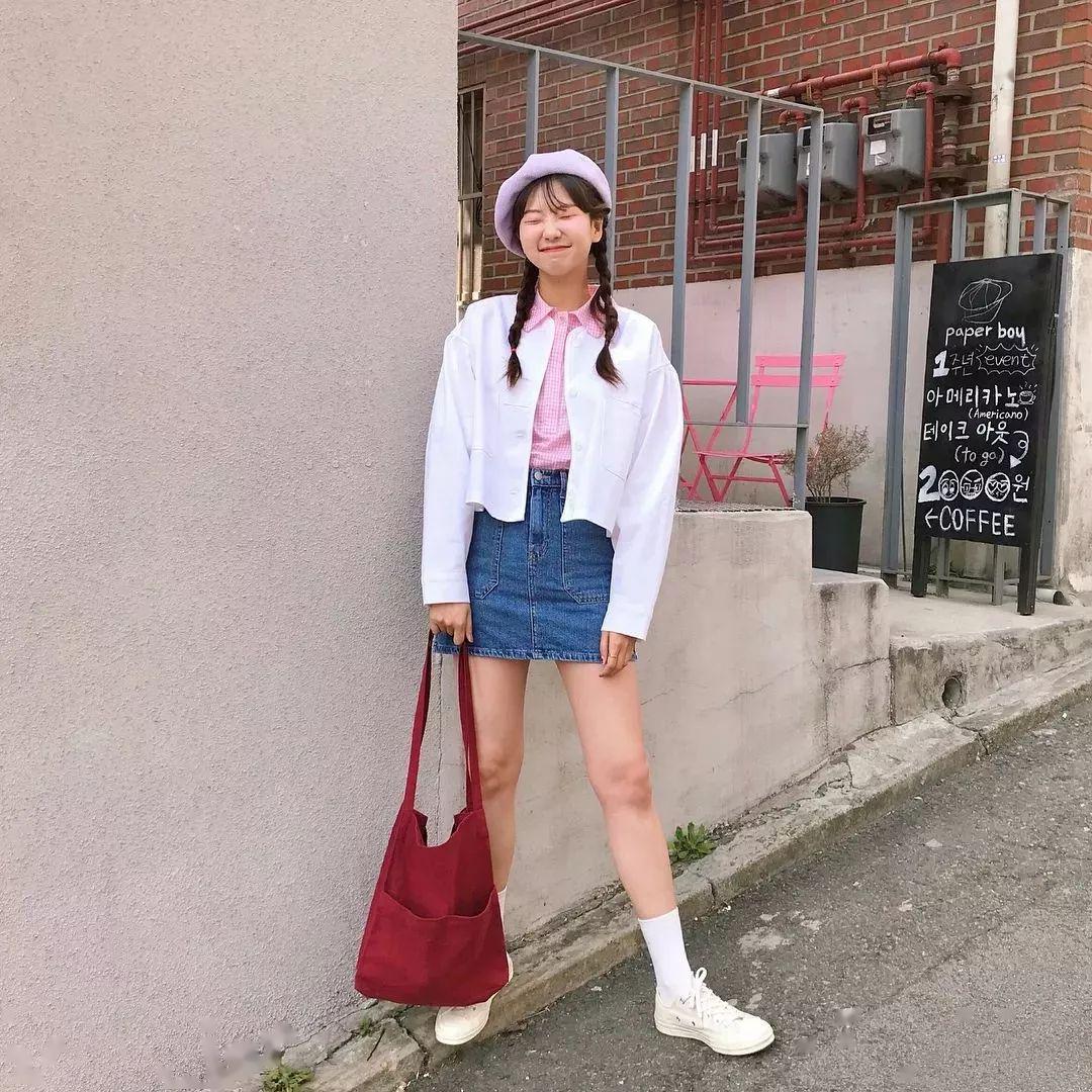 短裤 帆布鞋,短裙 帆布鞋,帆布鞋的n种穿法,学会了你比娜比还会穿!