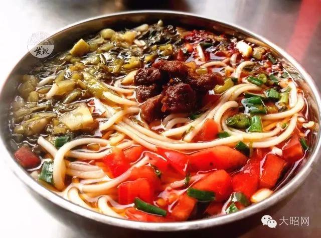 昭通美食攻略收藏,地图摊开 美味自来…_米线