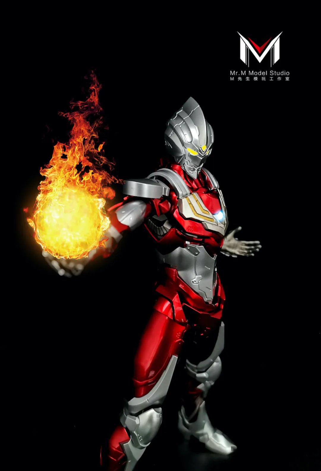 【佳作】机动奥特曼 迪迦装甲(力量形态金属配色)