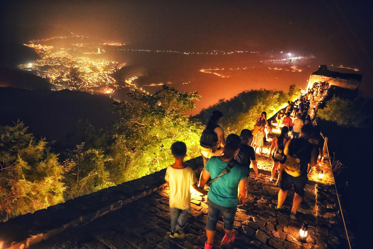 司马台长城:我国唯一夜游长城,你看过山河远阔吗